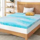 Queen Size 3 Inch Gel Memory Foam Mattress Topper - CertiPUR Certified Comfort