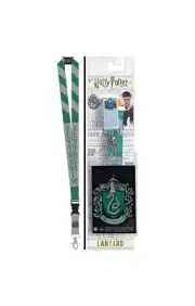 ATA Boy Harry Potter Slytherin House Crest Lanyard Badge Holder