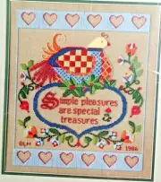 Dimensions Charles Wysocki ☆Special Treasures Openwork☆ Vtg