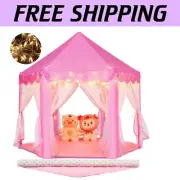 Fairy Tale-Inspired Playhouse Tent for Kids - Durable 55'' x 53'' Castle Design