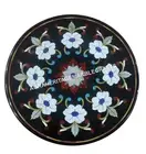 15" Marble Console End Table Top Marquetry Inlaid Kitchen Interior Hallway Decor