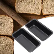 Rectangular Non-Stick Loaf Pan Baking Fruit Cake Bread Tin Oven Tray Cake Moulds