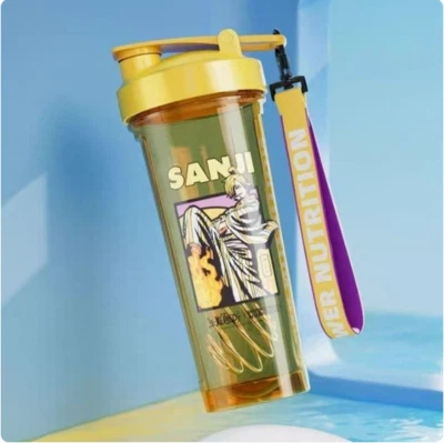 Japanese anime One Piece Sanji WANO shake cup fitness water cup