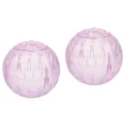 2 Pieces Guinea Pig Ball Exercise Small Animal Toy Hamster Running Pet Mini