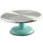 Revolving Cake Decorating Stand, Silent Bearing Cake Turntable 10 Inch Sturdy...