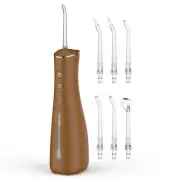 Water Flosser for Teeth Cordless Rechargeable Electric Tooth Flosser 4 Modes ...