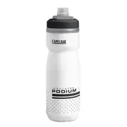 CamelBak Podium Chill 0.6L Sports Water Bottle - White/Black