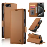 Wallet Case for IPhone 7 Plus/IPhone 8 Plus,Slim Protective Shockproof Case With Card Holder,Premium PU Leather Kickstand-Brown