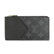 Nagoya Louis Vuitton Coin Card Holder M30271 Taigarama Noir Purse Wallet For Men