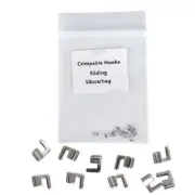 5X 10 Pcs/Pack Dental Orthodontic Crimpable Hook Sliding Bi-directional L/R
