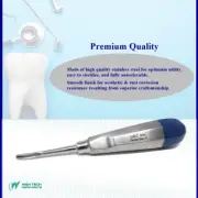 Dental Surgery Elevator LUX-CRV 5mm Root Extraction Teeth Luxating Surgical Tool