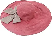 [BESPORTBLE] Big Brim Hat Sun Hat Wide Brim Hat Foldable Beach Hat Womens Caps and Hats Fishing Hat Wide Hat Women Large Brim Hat Wide Eaves Big Hat Fishing Bucket Decorate Miss Fisherman's Hat