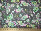 Butterfly Valance Colorful Pink Green Paisley Butterflies Gray Farmhouse Curtain