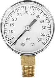 Pool Filter Pressure Gauge Spa Aquarium Water Pressure Measurement Tool Connection Durable Design for Reliable Performance