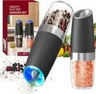 Gravity Electric Salt and Pepper Grinder Set Automatic Salt and Pepper Grinder S