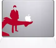 The Decal Guru Ooh La La MacBook Decal Vinyl Sticker - 13" MacBook Pro,2015 & Up