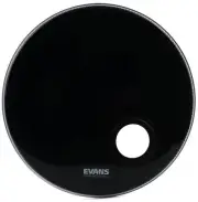 Evans EMAD Resonant Bass Drumhead - 22" - Ebony