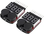 jojofuny Electricity Tester Kit 2pcs Non- Voltage Tester Auto Bidirectional Light for Automotive