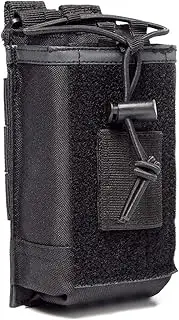 LUITON Tactical Radio Holster - Heavy Duty Molle Radio Holder for Two-Way Walkie Talkies