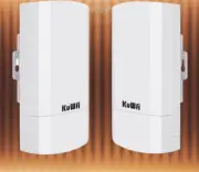 2-Pack 300Mbps Wireless Outdoor CPE Kit Point to- Point Wireless Access