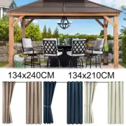 Easily Installed Waterproof Garden Pavilion Curtain Panels Available Now