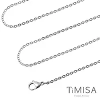 在飛比找松果購物優惠-【TiMISA 純鈦飾品】璀璨十字 純鈦項鍊(E) (雙色可
