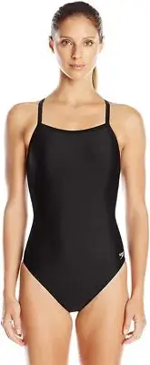 Speedo Tone Setter Splice Flyback Swimsuit