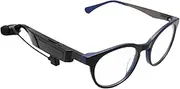 Anlayliay Bluetooth Smart Glasses UV400 Wireless Audio Stereo Sunglasses Headsets Music Eyeglasses Unisex Blue