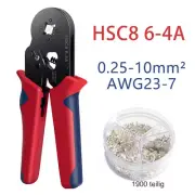0.25-10mm² Wire Crimper Cable Plier Terminal Anderson Plug Lug Crimping Tool AU