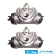 2 Rear wheel brake cylinders for Mitsubishi Cordia AA 1.6L FWD Liftback 1983-198