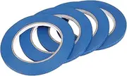 TIDTALEO Car Paint Protection 4pcs Sticky Blue Heat Resistant Adhesive Paper Shadow Tape Essential Car Accessory Summer Necessities
