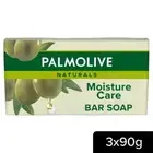 Palmolive Naturals Moisture Care Bar Soap With Olive 3x90g Clean &Refreshes Skin