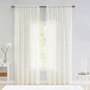 Living Room Princess Curtain Light Transparent Half Curtain