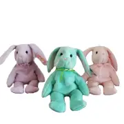 Ty Beanie Babies tag Errors Hippity Hoppity & Floppity Retired with in Mint Cond