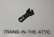 LIONEL 55 TIE JECTOR DUMMY COUPLER PRR. NEW BLACK PLASTIC PART 55-28