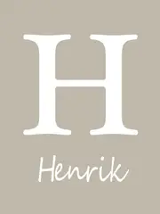 [Namly Design] Poster - Name / Personalised / Beige