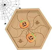 Halloween Charcuterie Board | Mummy Ghost Skull Spider Web Snacks Serving Platters,Appetizer Charcuterie Boards, Serving Trays and Platters for Halloween Party Decorations