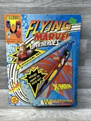 Vintage Nos 1991 X-Man Flying Marvel Super Heroes In Original Package Seperated