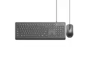 AZIO KM535 Anti-Microbial Washable Waterproof IP66 USB Keyboard Mouse Combo