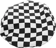 [FOMIYES] Chef Hat Beret for Culinary Staff Stylish and for Restaurants Cafes Hotels Breathable Reusable Hair Cover for Professional Chefs