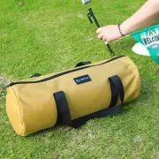 Tent Stake Bag Oxford Canvas Double Layer Camping Tent Peg Nail Storage Bag