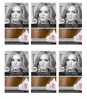 6 X John Frieda Precision Foam Hair Colour 8BP Medium Warm Pearl Blonde