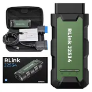 TOPDON RLink Enhanced J2534 VCI Supports J2534/D-PDU/CAN-FD/DoIP 13+ Car Brands