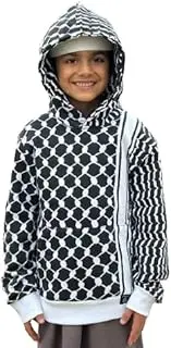[ZUHD] Colorful Checkered Keffiyeh Design Hoodies