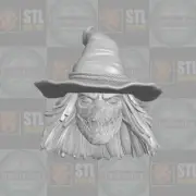 The Scarecrow v1 Arkham custom head for McFarlane DC Multiverse & other figures