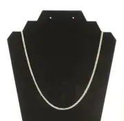 5 mm Cuban Link Chain Necklace Silver Plated SS Various Length Miami Hip Hop 5mm