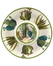Certified International Cactus Verde Chip & Dip
