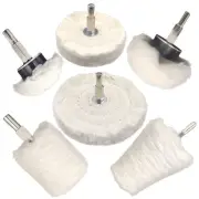 6 pcs Buffing Wheel for Drill,Buffing Pad Polishing Kits,Wheel Shaped...