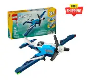 LEGO Creator 3 in 1 Aircraft Race Plane Toy - Building with 3 Building...