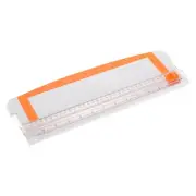 12 Inch Paper Cutter, A4 Size Portable Foldable Paper Trimmer Slicer, White